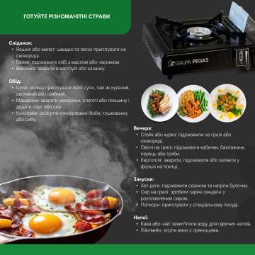 Плита газова Grupa Pegas 1900 ВТ