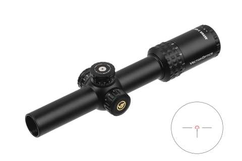 Приціл оптичний Vector Optics Aston 1-6x24 (30 мм) illum. SFP