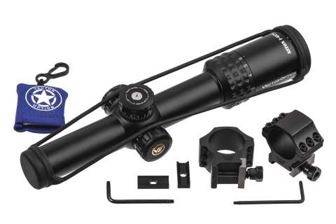 Приціл оптичний Vector Optics Aston 1-6x24 (30 мм) illum. SFP