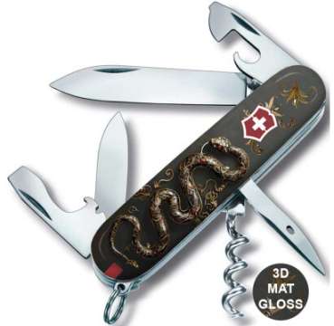 Ніж Victorinox Swiss Army Spartan Zodiac Розкішна змія