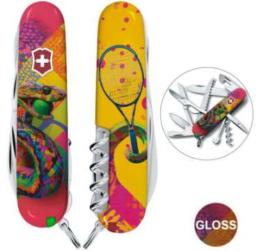 Ніж Victorinox Swiss Army Huntsman Zodiac Змія-тенісист