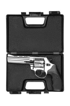 Револьвер під патрон Флобера EKOL Viper 4,5 (Shiny chrome)