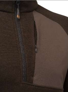 Кофта флисовая Abisko Half Zip "Beretta" (brown)