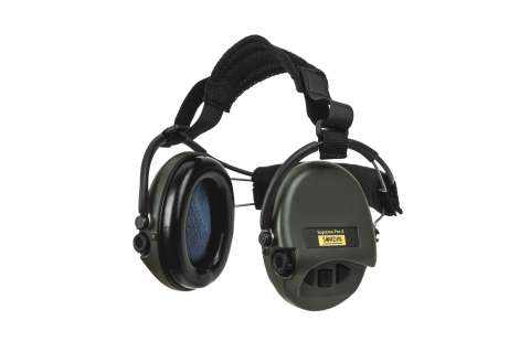 76302-X-S Активні навушники SORDIN Supreme Pro X з заднім тримачем, зелені