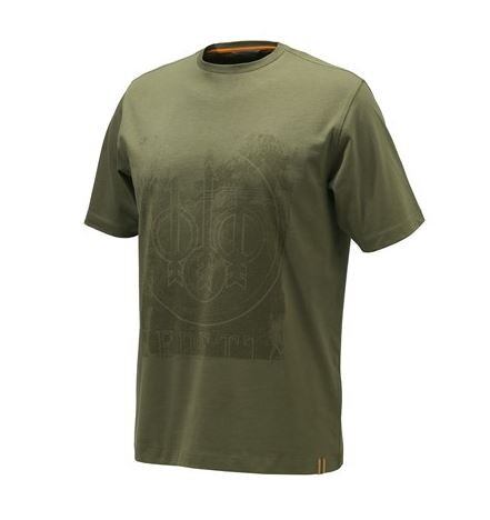 Футболка мужская Logo "Beretta" (green)