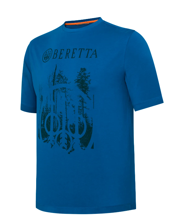 Футболка мужская Outline "Beretta" (blue)