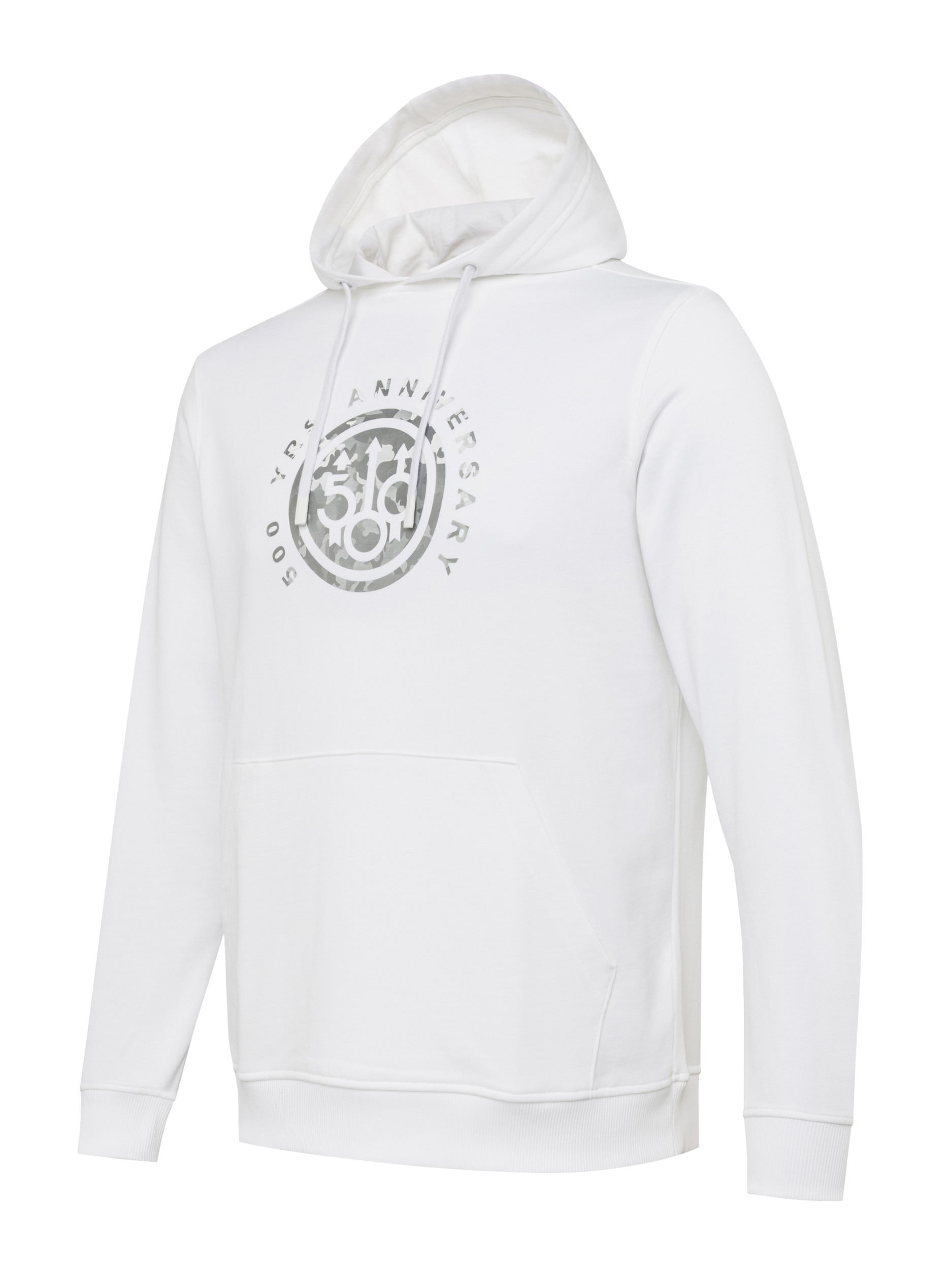 Худи трикотажный 500 years Big LOGO "Beretta" (white)