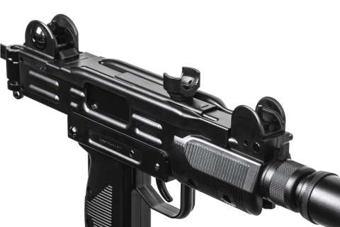 Пневматичний пістолет-кулемет Umarex IWI Mini UZI Blowback  кал. 4,5 мм