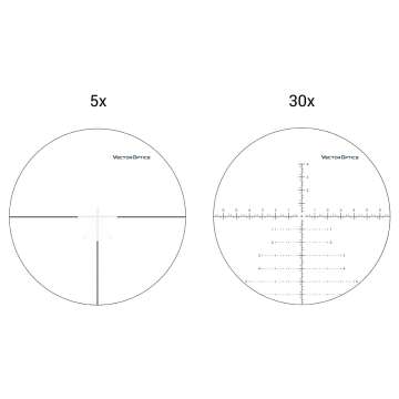 Приціл оптичний Vector Optics Continental  5-30x56 (34mm) illum. FFP Tactical