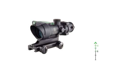 Приціл TRIJICON ACOG 4x32 BAC Dual Illuminated Green Chevron .223/5.56 BDC