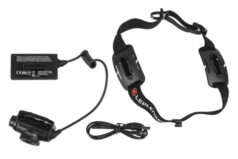 Налобний ліхтар LedLenser H5R CORE , заряджається, 500/300/15