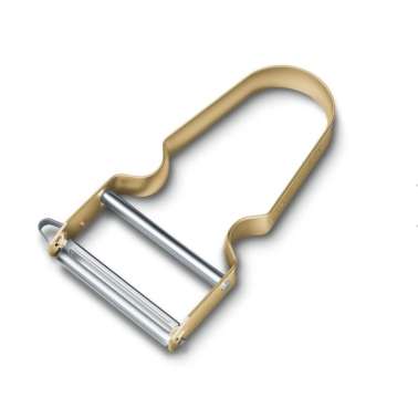 Овочечистка Victorinox REX Cashew, блідо-жовта, одностороння гладка РК