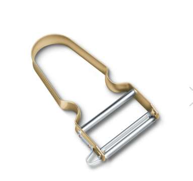 Овочечистка Victorinox REX Cashew, блідо-жовта, одностороння гладка РК