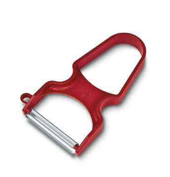 Овочечистка Victorinox RAPID, червона, гладка одностороння РК