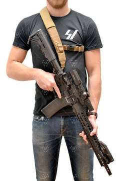 Ремінь двоточковий SI S3 Sling PRO чорний
