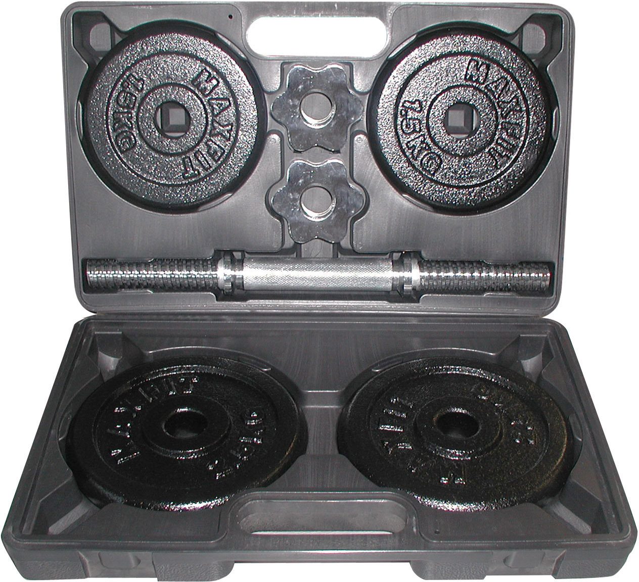 Гантель збірна Toorx 10 кг з кейсом (VAL-10DGN)