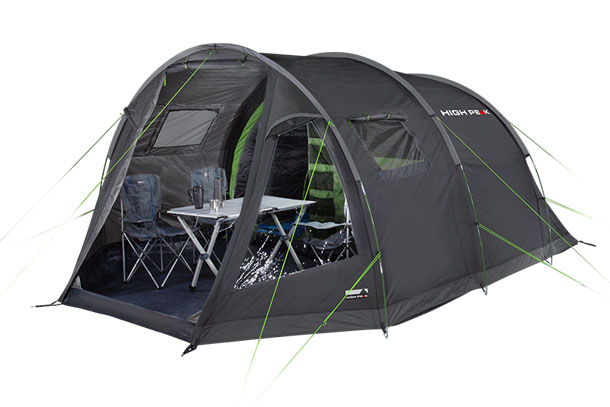 Намет пʼятимісний High Peak Torri 5.0 Dark Grey/Green (11804)