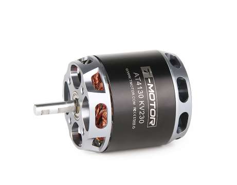 AT4130 3D Fixed Wing Airplane Long Shaft Brushless Motor -KV230/KV300/KV450 T-Motor