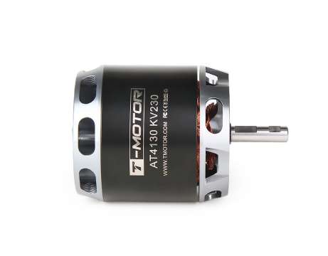 AT4130 3D Fixed Wing Airplane Long Shaft Brushless Motor -KV230/KV300/KV450 T-Motor