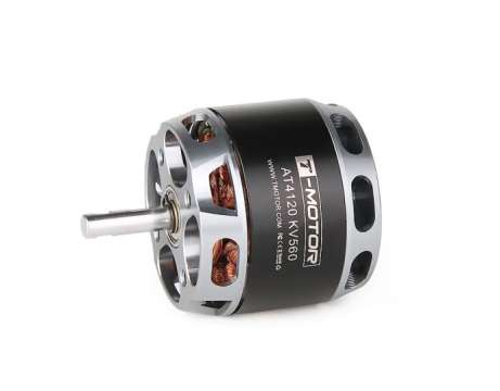 AT4120 Long Shaft VTOL Pusher Motor-KV250/KV500/KV560 T-Motor