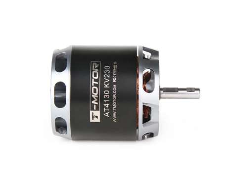 AT4130 Long Shaft VTOL Pusher Motor KV230/KV300/KV450 T-Motor
