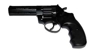 Револьвер под патрон Флобера STALKER 4,5" черный пластик