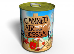 Canned Air From Odessa With Perl - Unique Gift From Ukraine