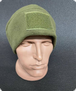 ЗРУЧНА ФЛІСОВА ШАПКА В КОЛЬОРІ ОЛИВА
