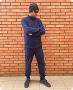 ЧОЛОВІЧА ФЛІСОВА ТЕРМОБІЛИЗНА СИНЬОГО КОЛЬОРУ