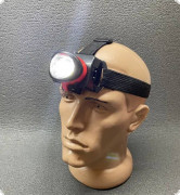 Ліхтар налобний 220V із вбудованим акумулятором