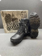 Армійські тактичні берці Mil-Tec YKK KHAKI Black