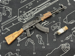 Миниатюрная Стреляющая Модель AK-47 Калибр 2 mm Centerfire