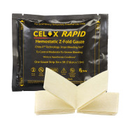 Бинт Гемостатический Z-Fold Celox Rapid Z-Fold Повязка Кровоостанавливающая Марля