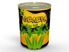 Консерва Сушена Селера Зелена - Сушені та Подрібнені Листя Та Стовбури Селери