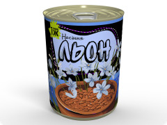 Консерва Насіння Льону - Для Випічки, Смузі Та Дієтичних Страв