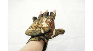 Рыболовные перчатки варежки LeRoy (камыш, Alova)