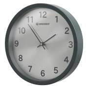 Часы настенные Bresser MyTime Silver Edition Symbol Matte Graphite (8020314UJT000)
