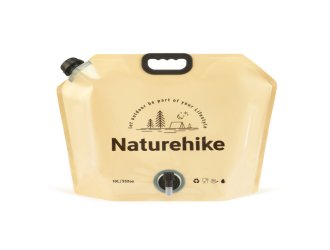 Складаний контейнер для води з поліетилену Naturehike CNK2450CF027, 10 л, жовтий