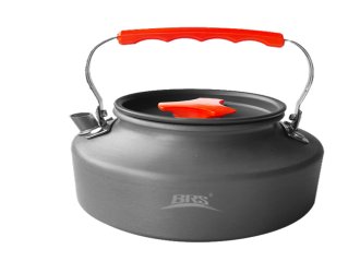 Чайник BRS-TS10 1,1 л, алюміній, сірий