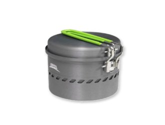 Набір туристичного посуду (каструля + сковорідка) BRS-TS19A, 1л, алюміній