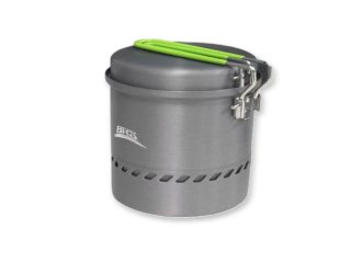 Набір туристичного посуду (каструля + сковорідка) BRS-TS19B, 1,7л, алюміній