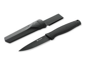 Ніж Ganzo G806BW-BK чорний з чохлом