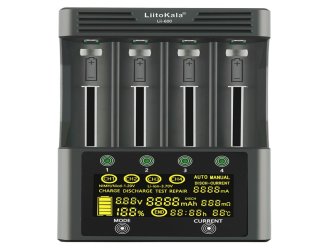 Універсальний зарядний пристрій LiitoKala Lii-600 EU для акумуляторів