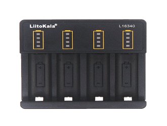 Універсальний  зарядний пристрій LiitoKala Lii-L16340 на 4 канали