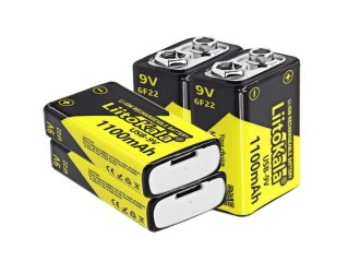 Акумулятор LiitoKala Lii-USB-9V type-C 1100mah