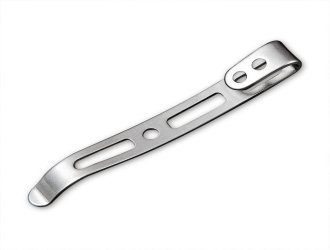 Кліпса кишенькова сталева (58 мм) Sencut без гвинтів SA15B