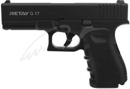 Пистолет стартовый Retay G17 кал. 9 мм. Цвет - black.