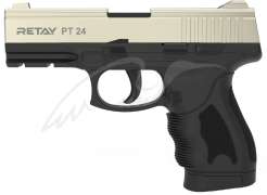 Пистолет стартовый Retay PT24 кал. 9 мм. Цвет - satin.