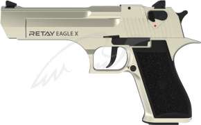 Пистолет стартовый Retay Eagle X кал. 9 мм. Цвет - satin.