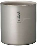 Кружка Snow Peak TW-122 Titanium Double Wall Stacking Mug 450ml